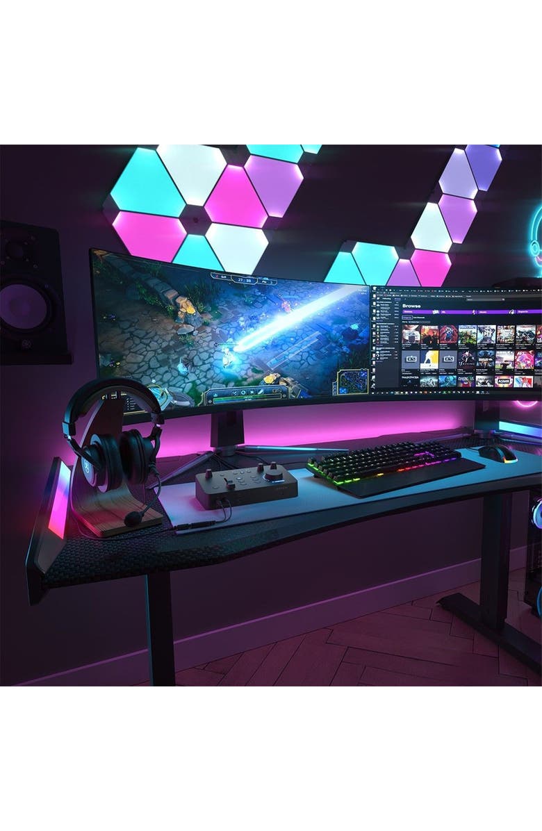 Yamaha ZG01 Gaming Audio Mixer with USB-C Interface, Alternate, color, Black