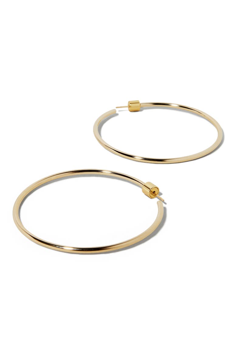 Thread Baby Hoops, 1.5-Inch, Alternate, color, GOLD