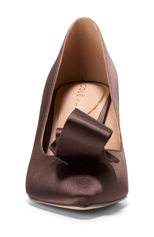 Cole Haan Florette Pointed Toe Pump In Brown