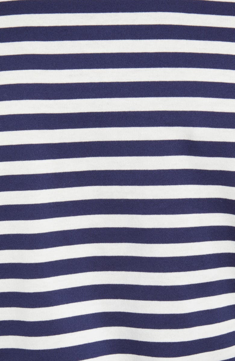 Comme des Garçons PLAY Stripe Long Sleeve Cotton T-Shirt, Alternate, color, 