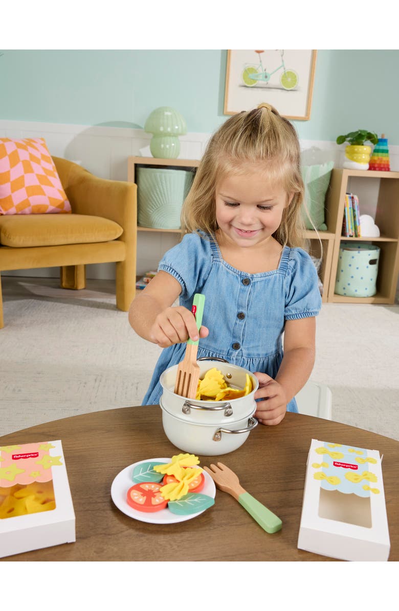 FISHER PRICE 31-Piece Pots & Pasta Chef Set, Alternate, color,