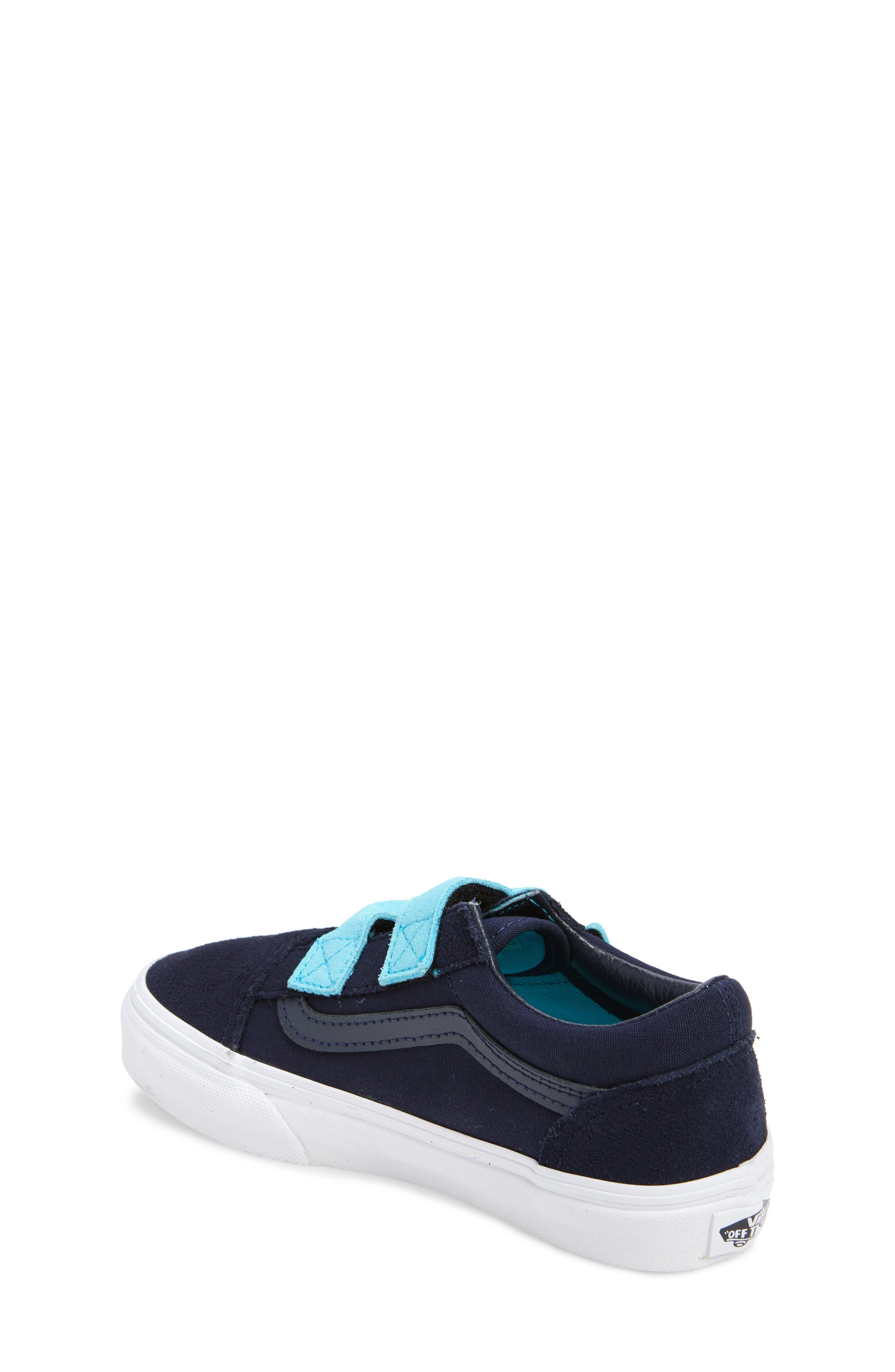 Vans Kids
 Old Skool Bolt Glow in the Dark Sneaker, Alternate, color, Glow Summer Nights Navy