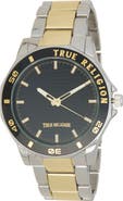 True Religion Quartz Bracelet Watch, 43mm