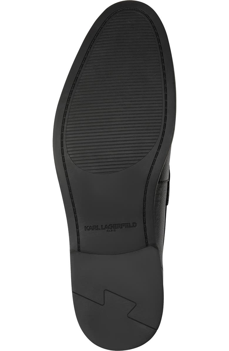 KARL LAGERFELD PARIS Fayen Tumbled Loafer, Alternate, color, Black