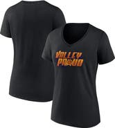 FANATICS Women's Fanatics Branded Black Phoenix Suns Hometown Collection Valley Proud V-Neck T-Shirt