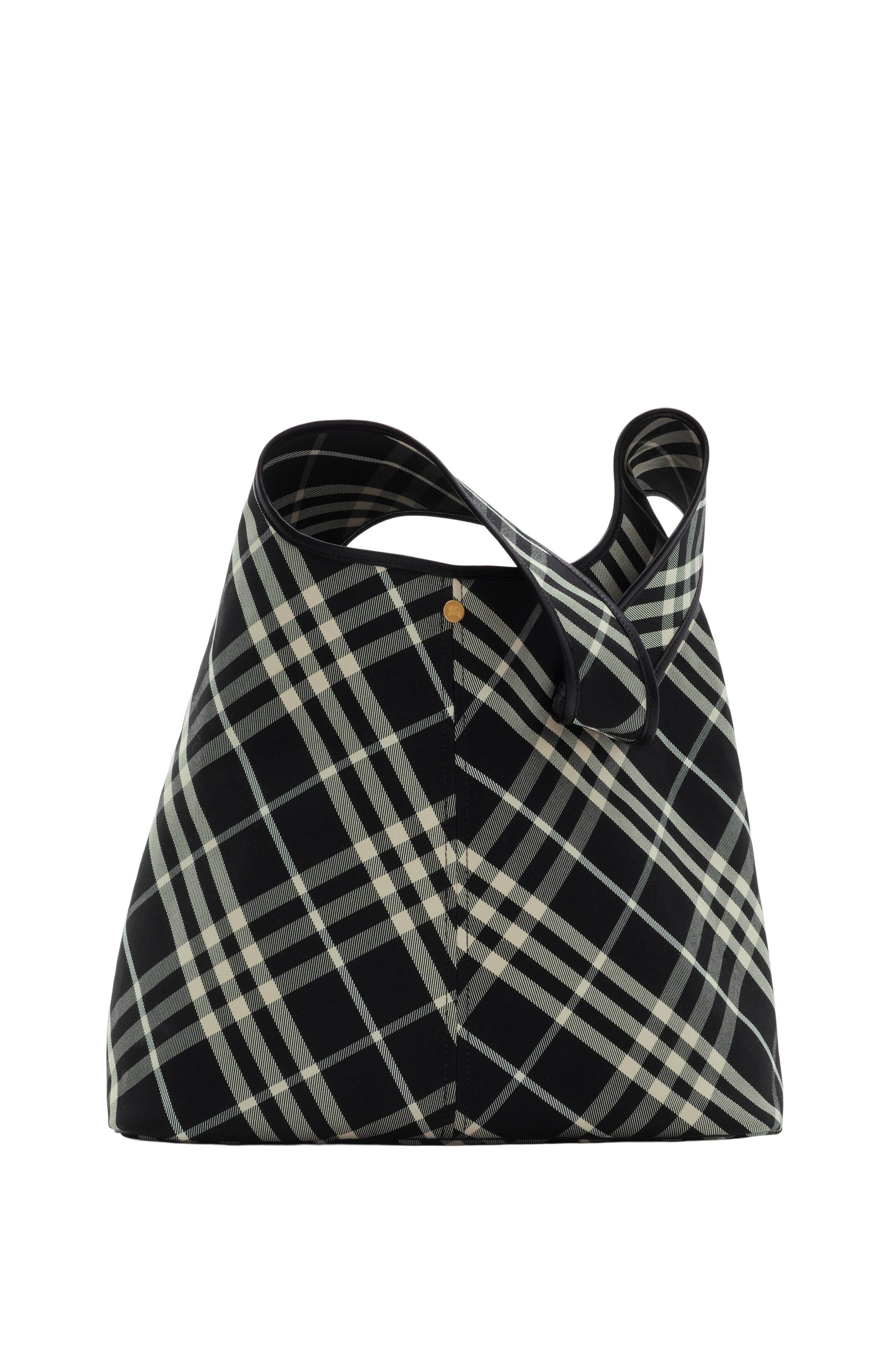 Burberry Large Check Shoulder Bag, Main, color, 