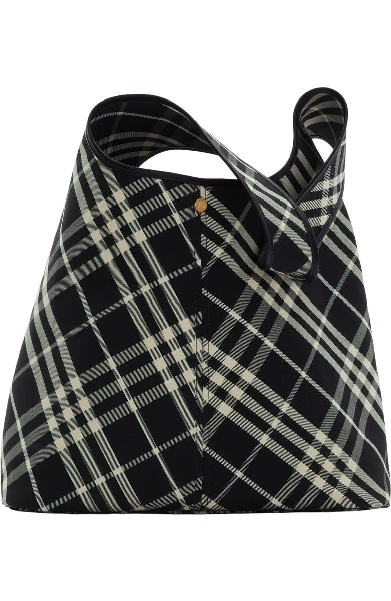 Burberry Large Check Shoulder Bag, Main, color,