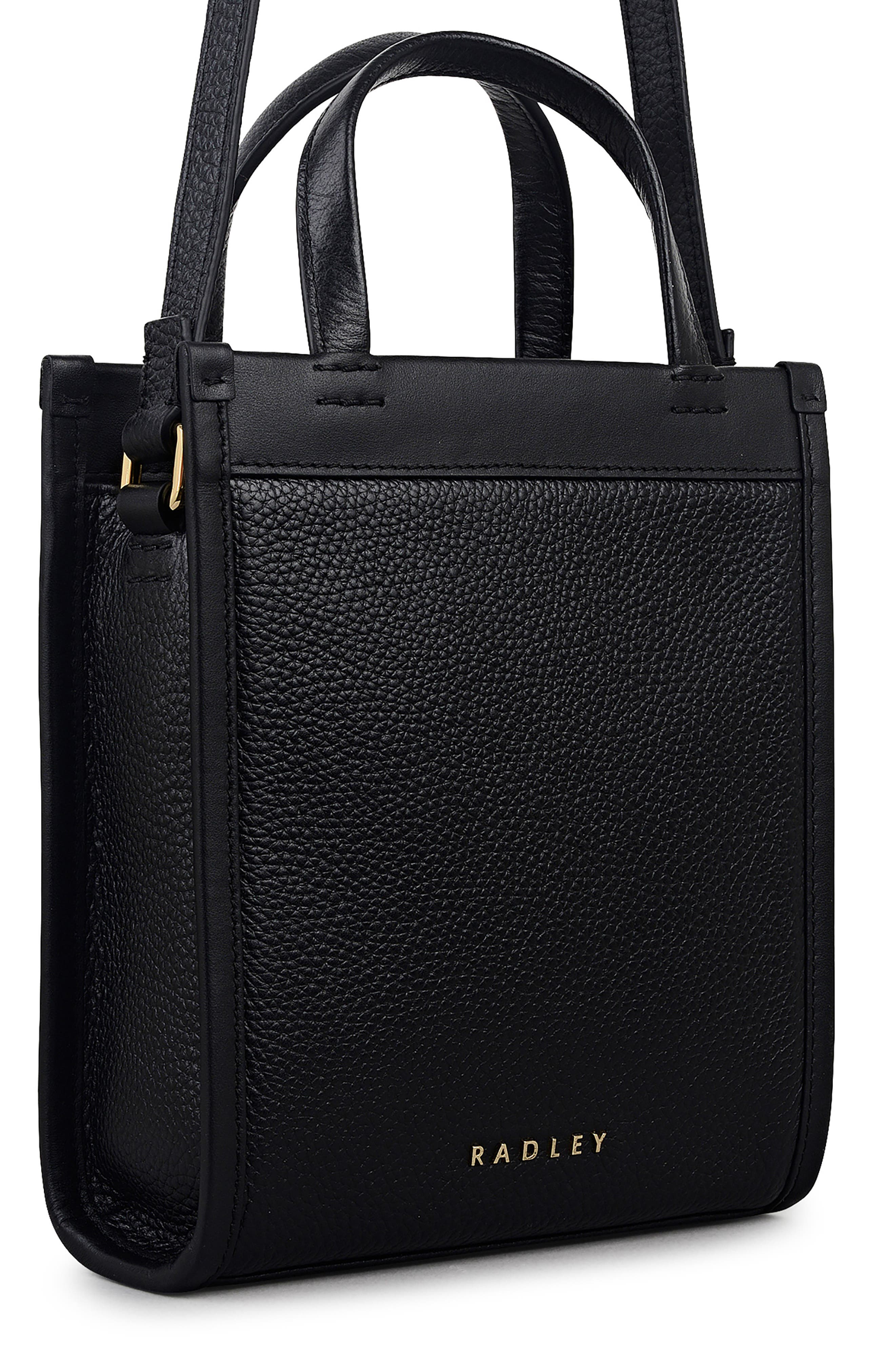 Alba Place Mini Zip Top Crossbody Bag, Alternate, color, BLACK