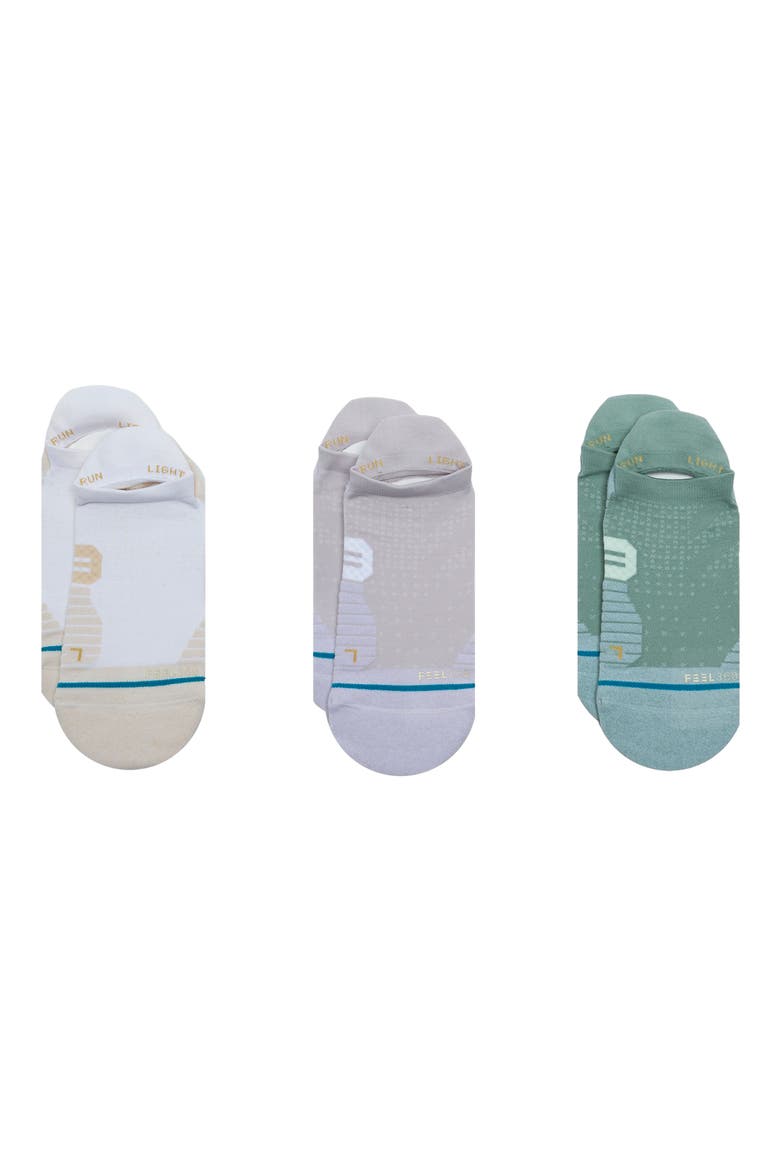 Vertical Assorted 3-Pack Tab Ankle Socks, Main, color, MULTI
