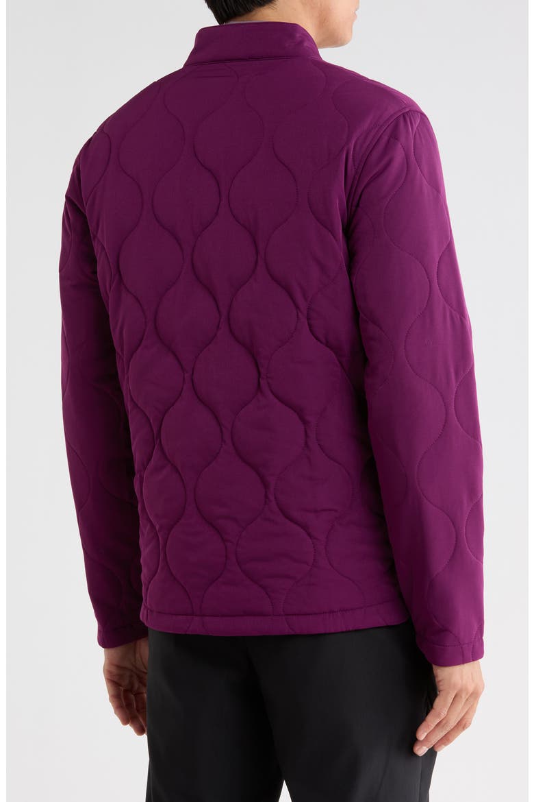 Come What May Quilted Jacket, Alternate, color, CLARET