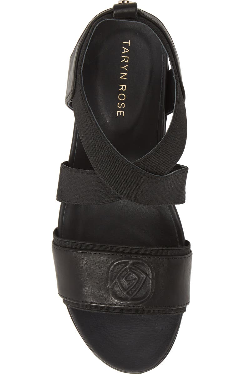 Taryn Rose Stephanie Wedge Sandal, Alternate, color,