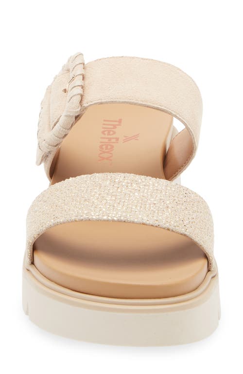 The Flexx Atena Platform Slide Sandal