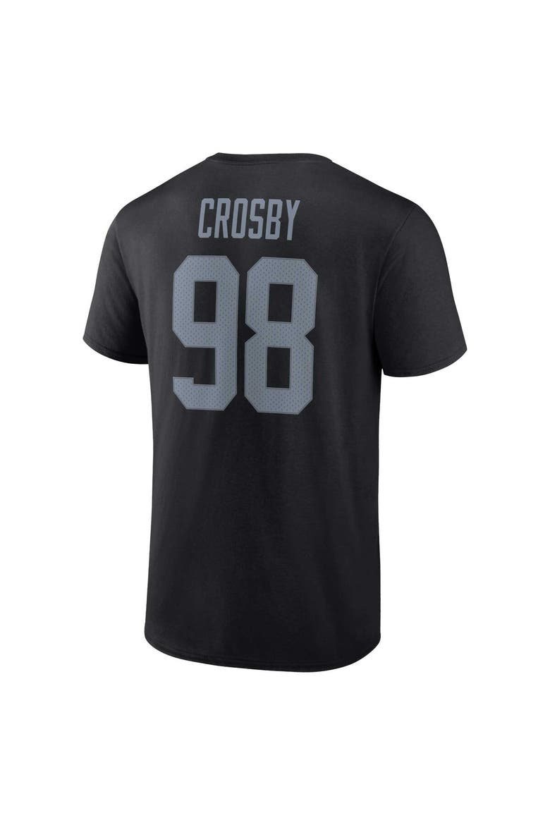 Men's Fanatics Maxx Crosby Black Las Vegas Raiders Player Icon Name & Number T-Shirt, Alternate, color, Black