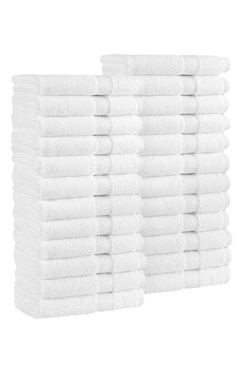 24-Pack Anovia Cotton Washcloths