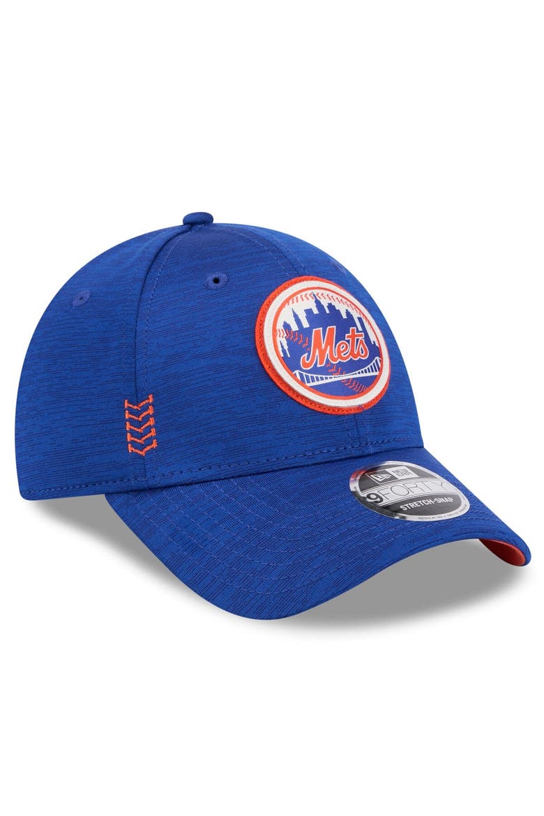 Men's New Era  Royal New York Mets 2024 Clubhouse 9FORTY Adjustable Hat, Alternate, color, Royal