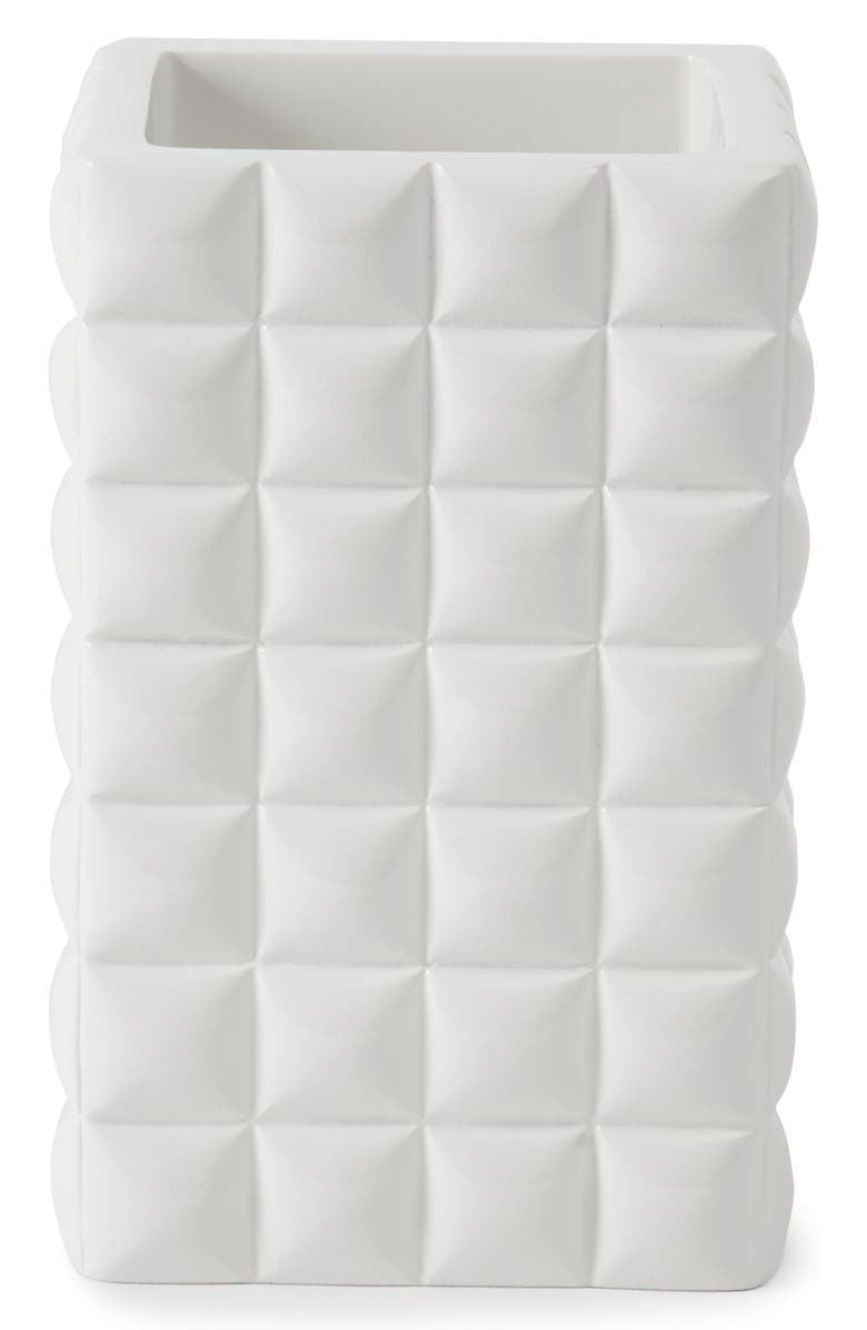 Kassatex Piazza Tumbler, Main, color, White