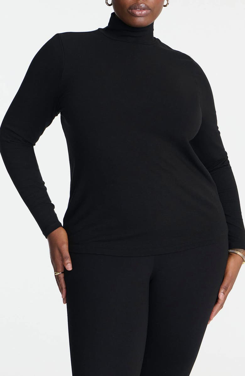 ELOQUII Turtleneck Top, Main, color, 