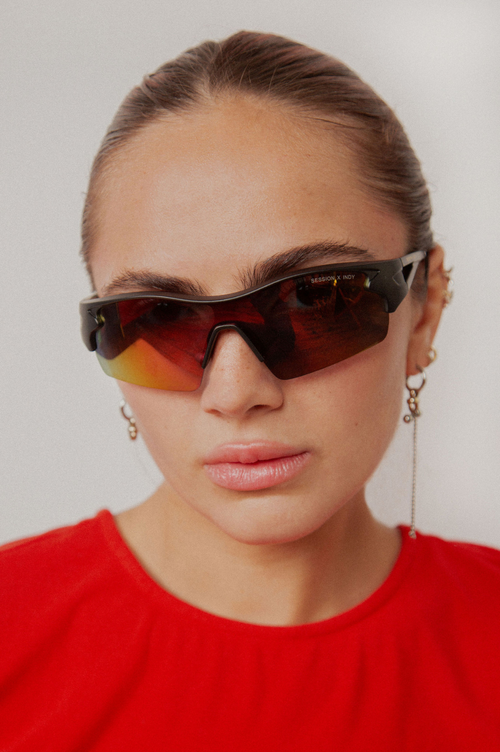 Indy Session Sport Polarized Sunglasses In Black