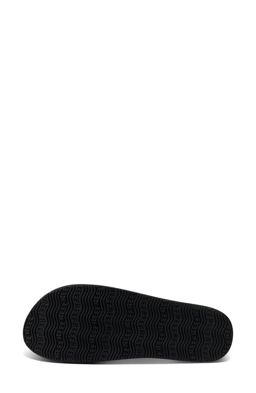 Reef Solana Flip Flop In Dusty Black