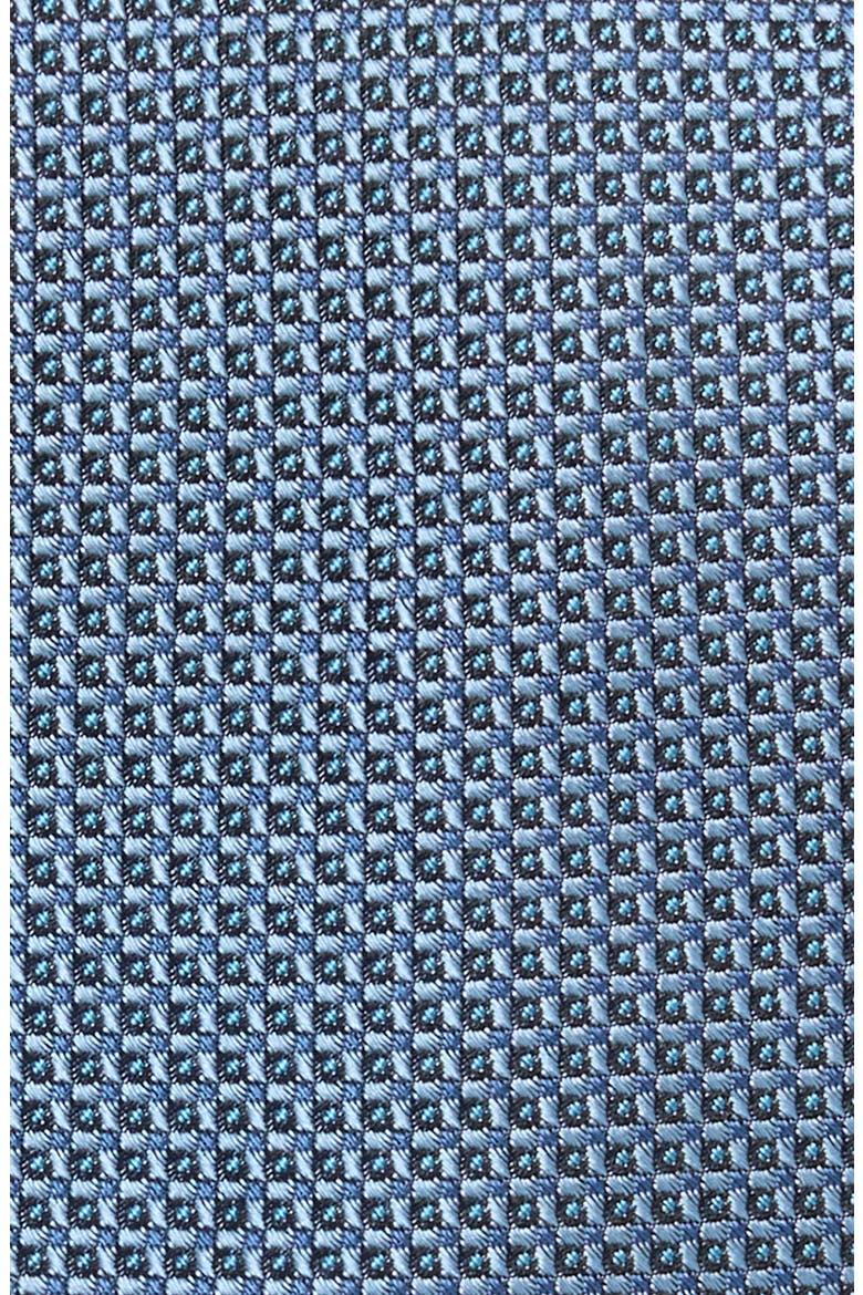 Ruty Micro Silk Tie, Alternate, color, BLUE