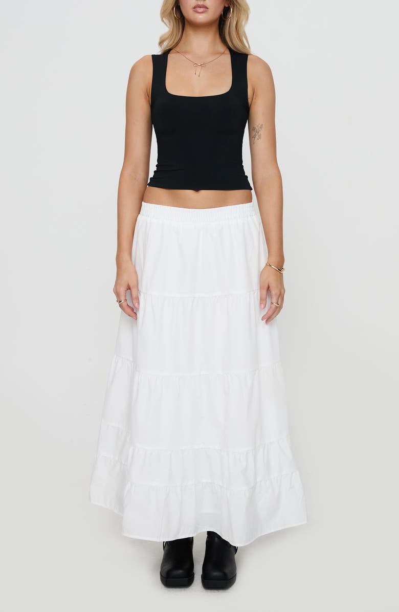 Princess Polly Zoe Crop Tank, Alternate, color, Black