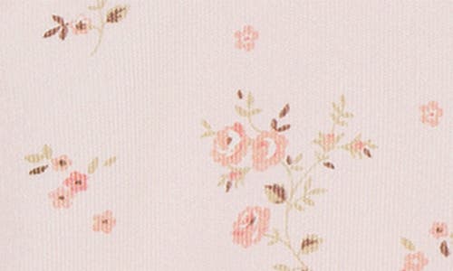 Little Me Rose Vine Bubble Bodysuit, Headband & Socks Set In Neutral