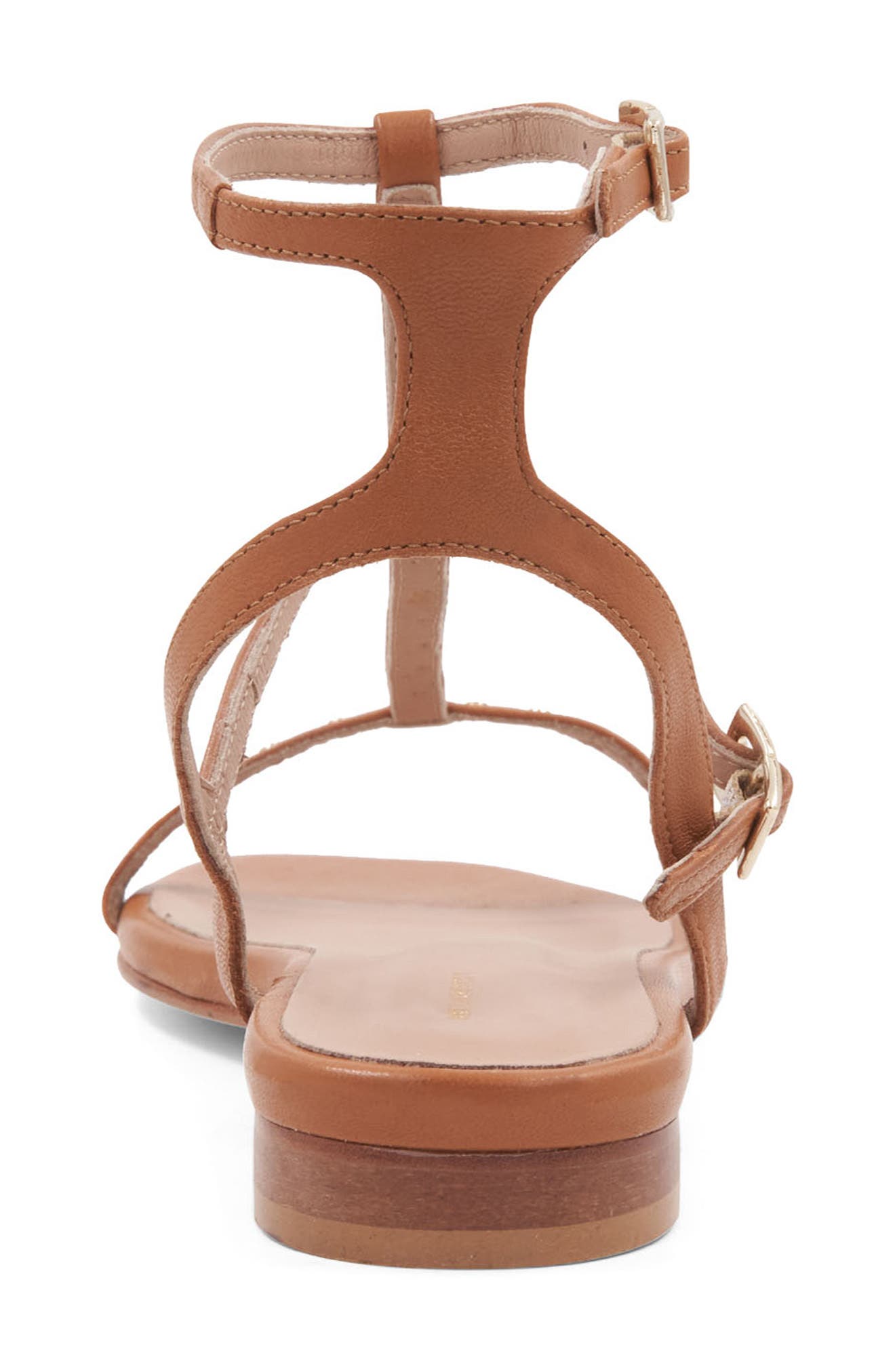 Bruno Magli Maya Strappy Sandal, Alternate, color, Cognac