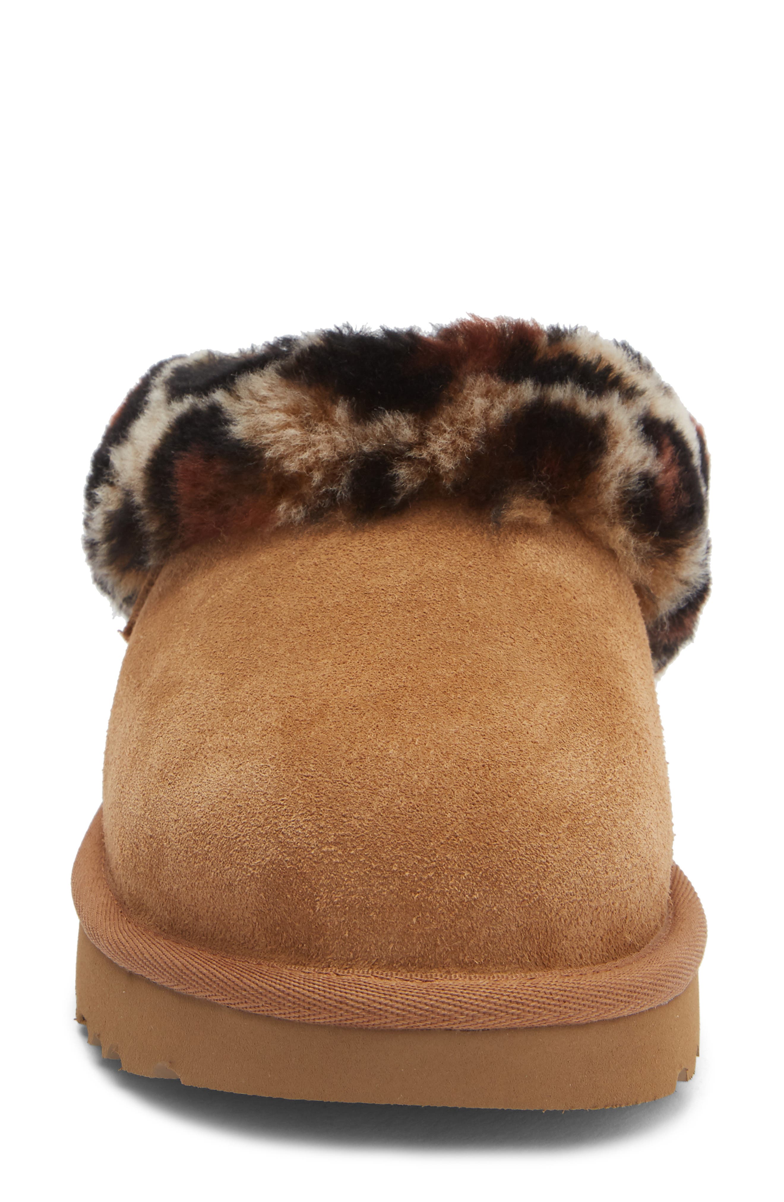 Clugette Genuine Shearling Clog, Alternate, color, CHE