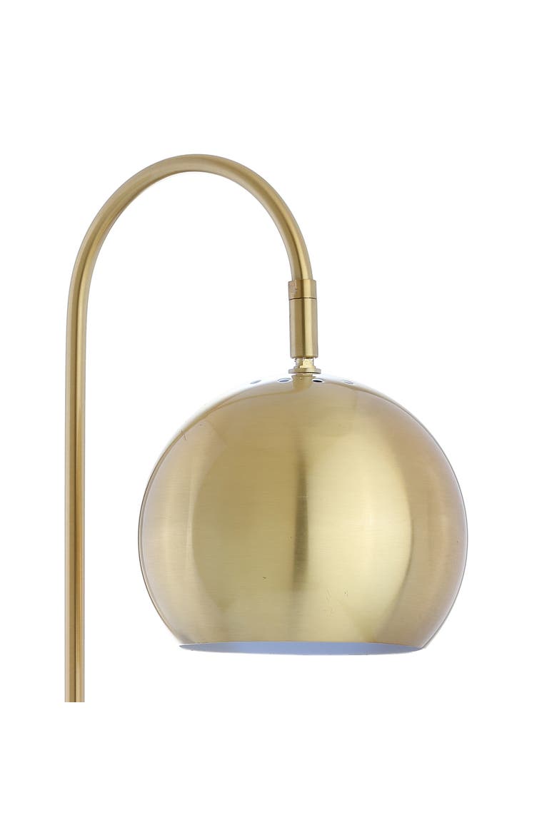 Stephen Metal/Marble LED Table Lamp, Alternate, color, Brass Gold/White