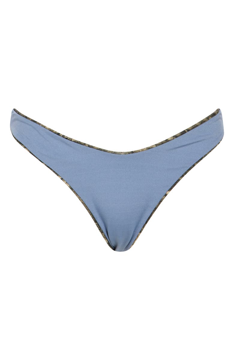 Maaji Splendour Reversible Bikini Bottoms, Alternate, color, Green