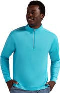 BloqUV Men's Mock Zip Top