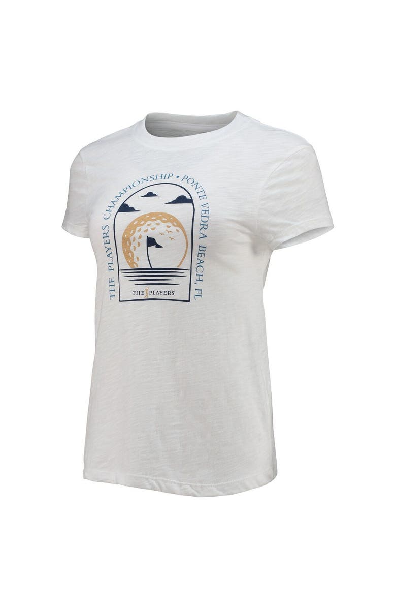 LUSSO Women's Lusso White THE PLAYERS Championship Lex T-Shirt, Alternate, color, White