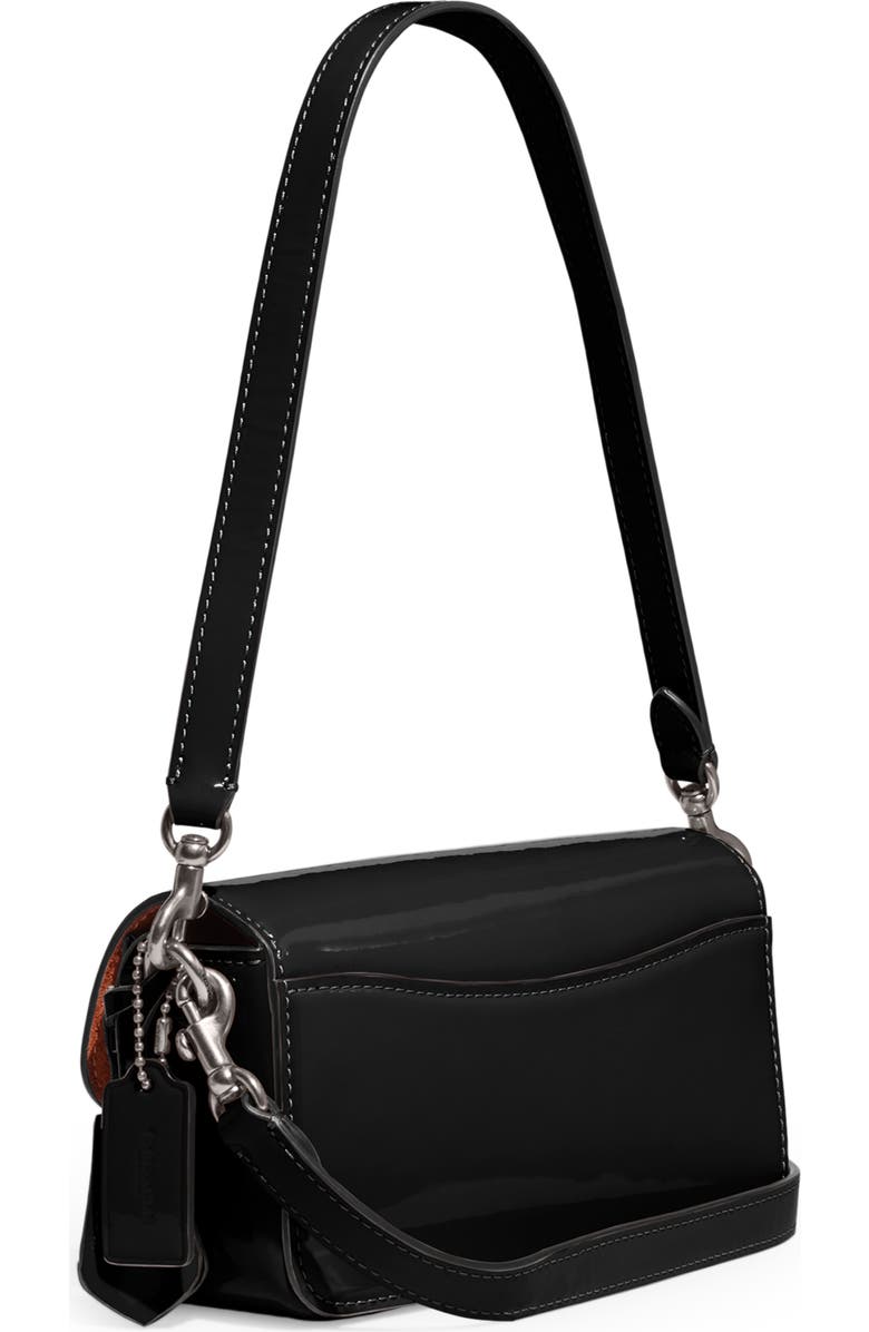 COACH Studio Patent Leather Baguette Shoulder Bag, Alternate, color,
