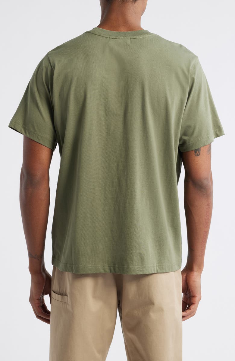 Museum of Peace & Quiet Arch Logo Pigment Dyed Graphic T-Shirt, Alternate, color, 