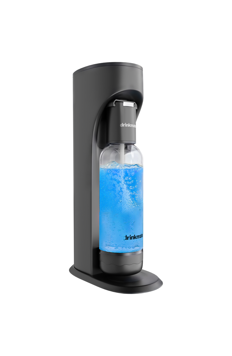 Drinkmate OmniFizz Without CO2, Sparkling Water and Soda Maker, Carbonates ANY Drink, Main, color, Matte Black