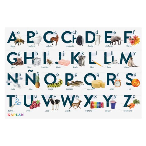 Alphabet - El Alfabeto - Spanish Floor Puzzle - 24 Pieces