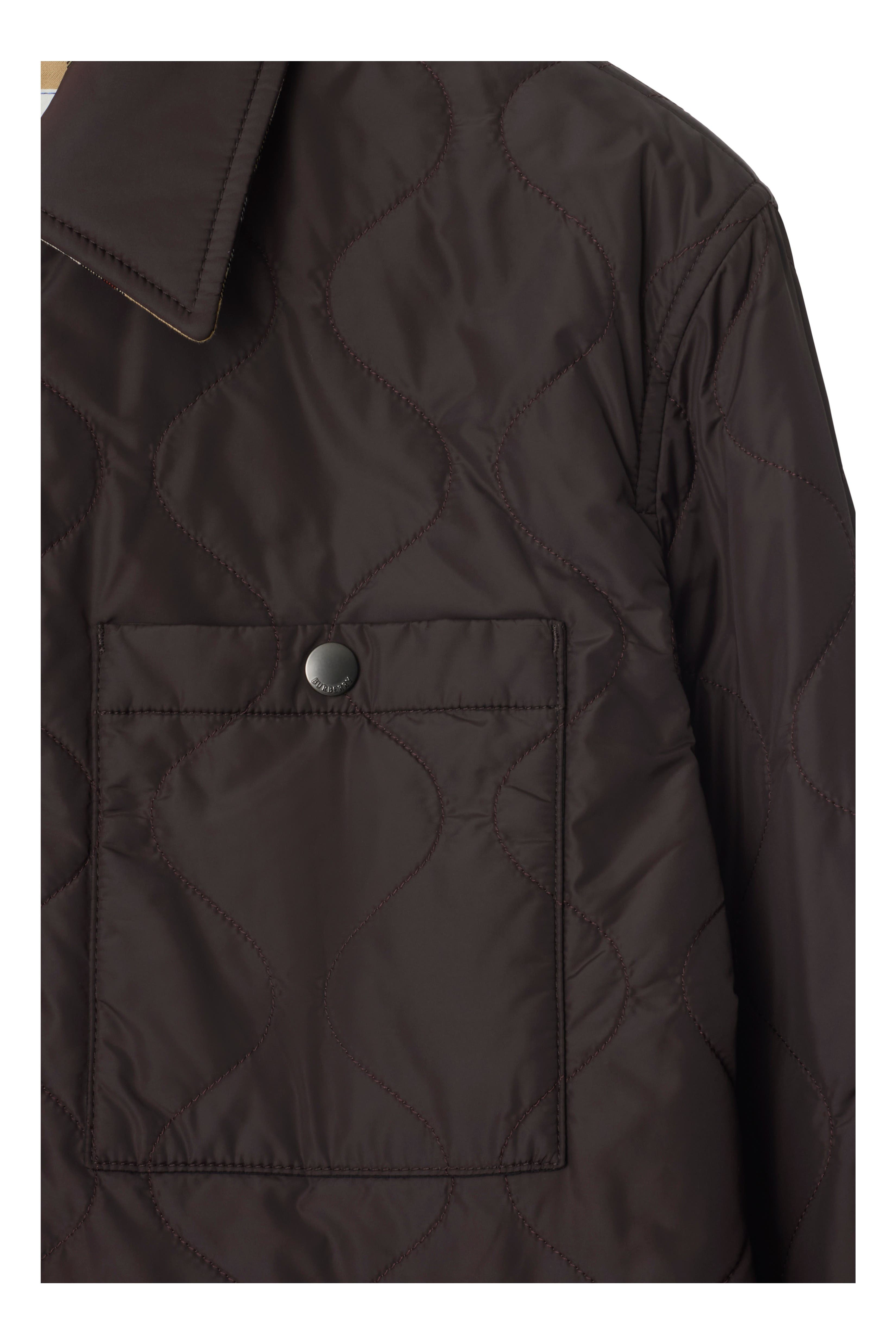 Burberry Reversible Quilted Nylon Overshirt (Men) | Nordstrom