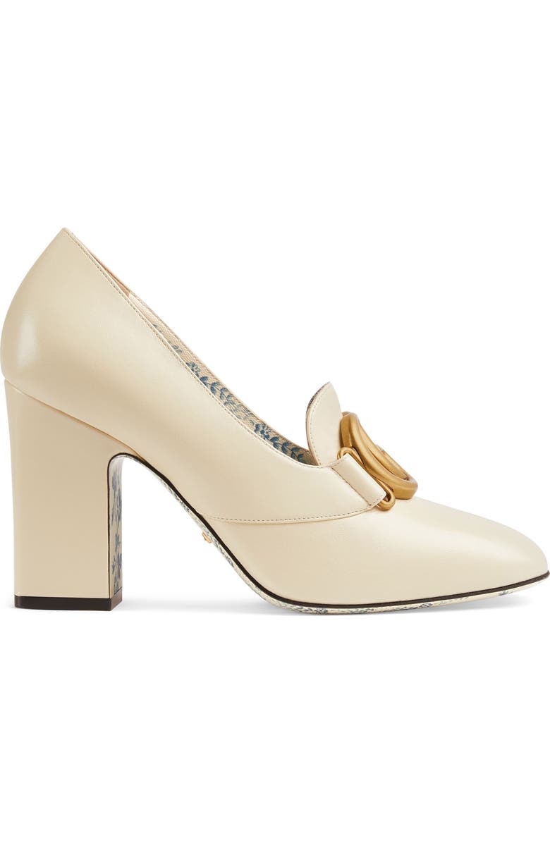Gucci Victoire Block Heel Pump, Alternate, color,
