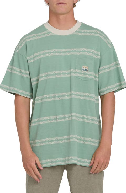 Baxter Oversize Stripe Pocket T-Shirt