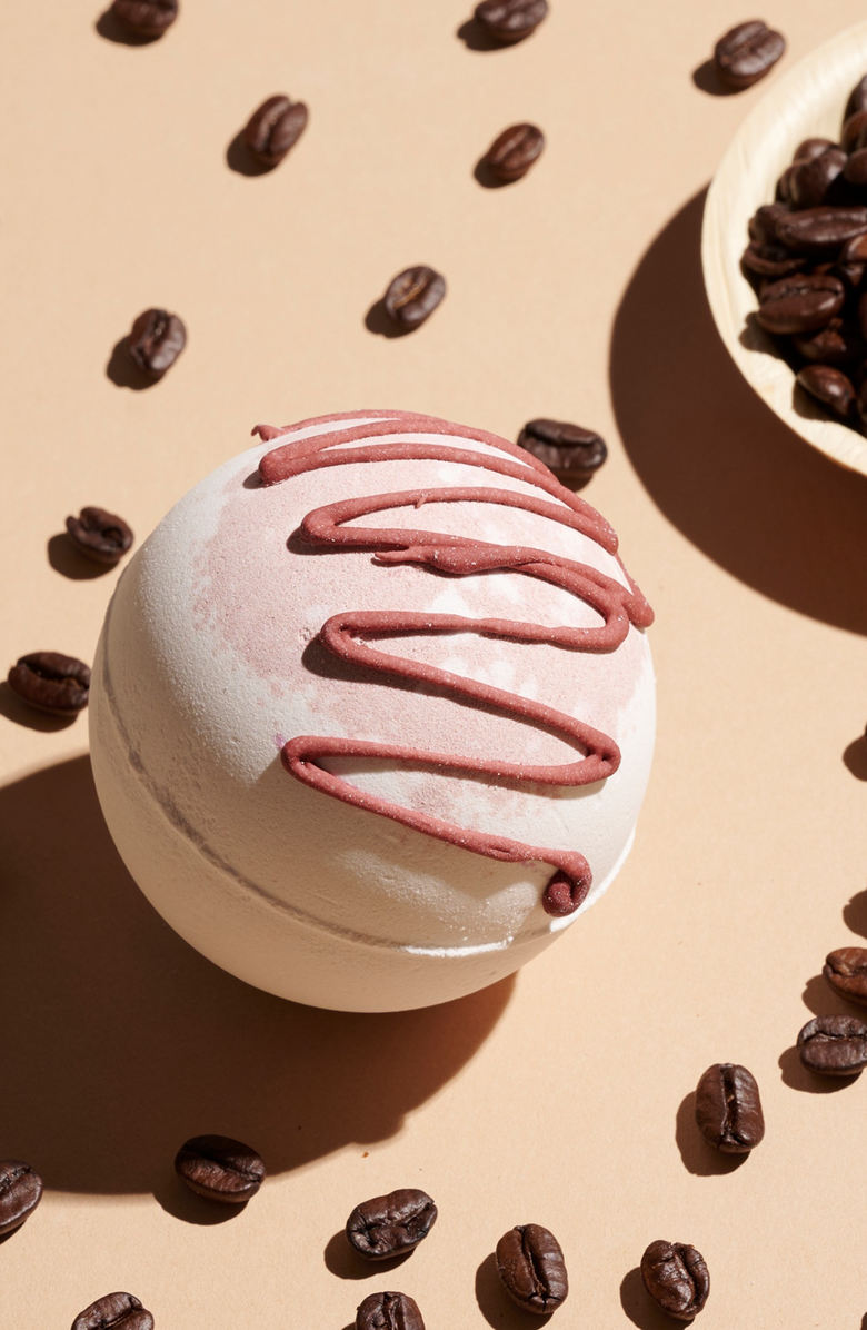 Lovery 3pc Bath Bomb Gift Set in Coffee Scent, Alternate, color, Multicolor