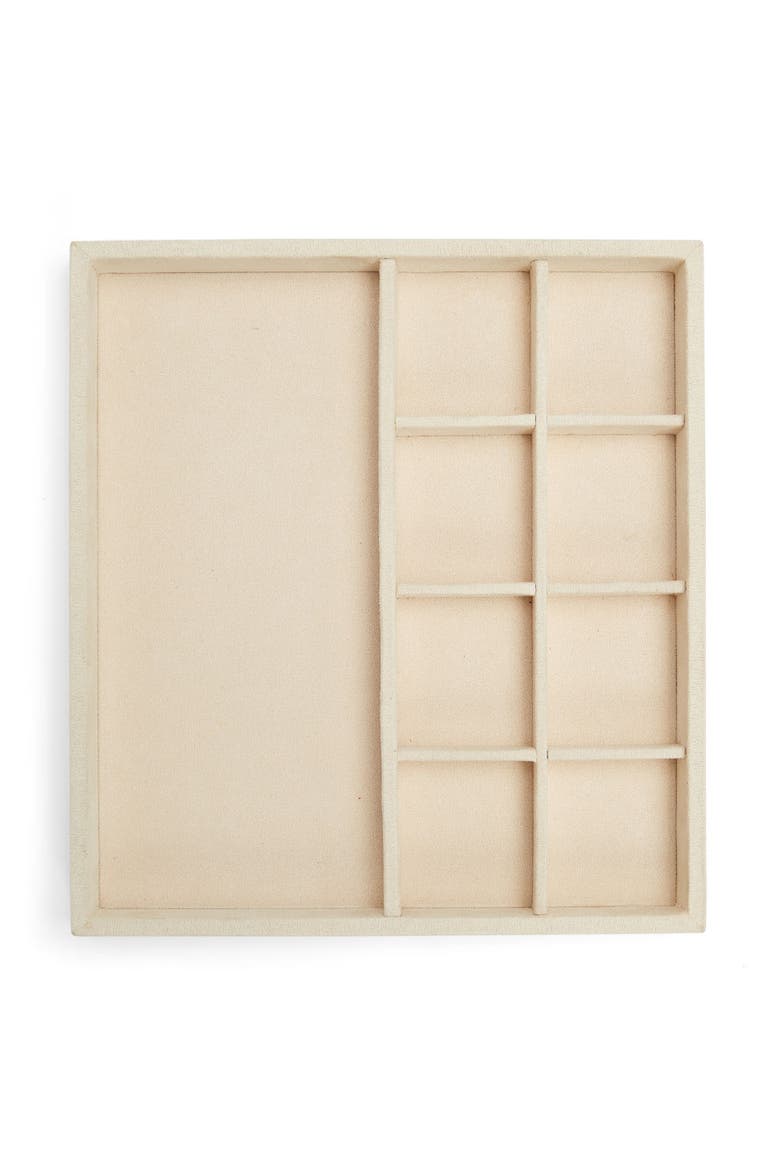 Vault Half Insert - Earring Multi Compartment, Main, color, Beige