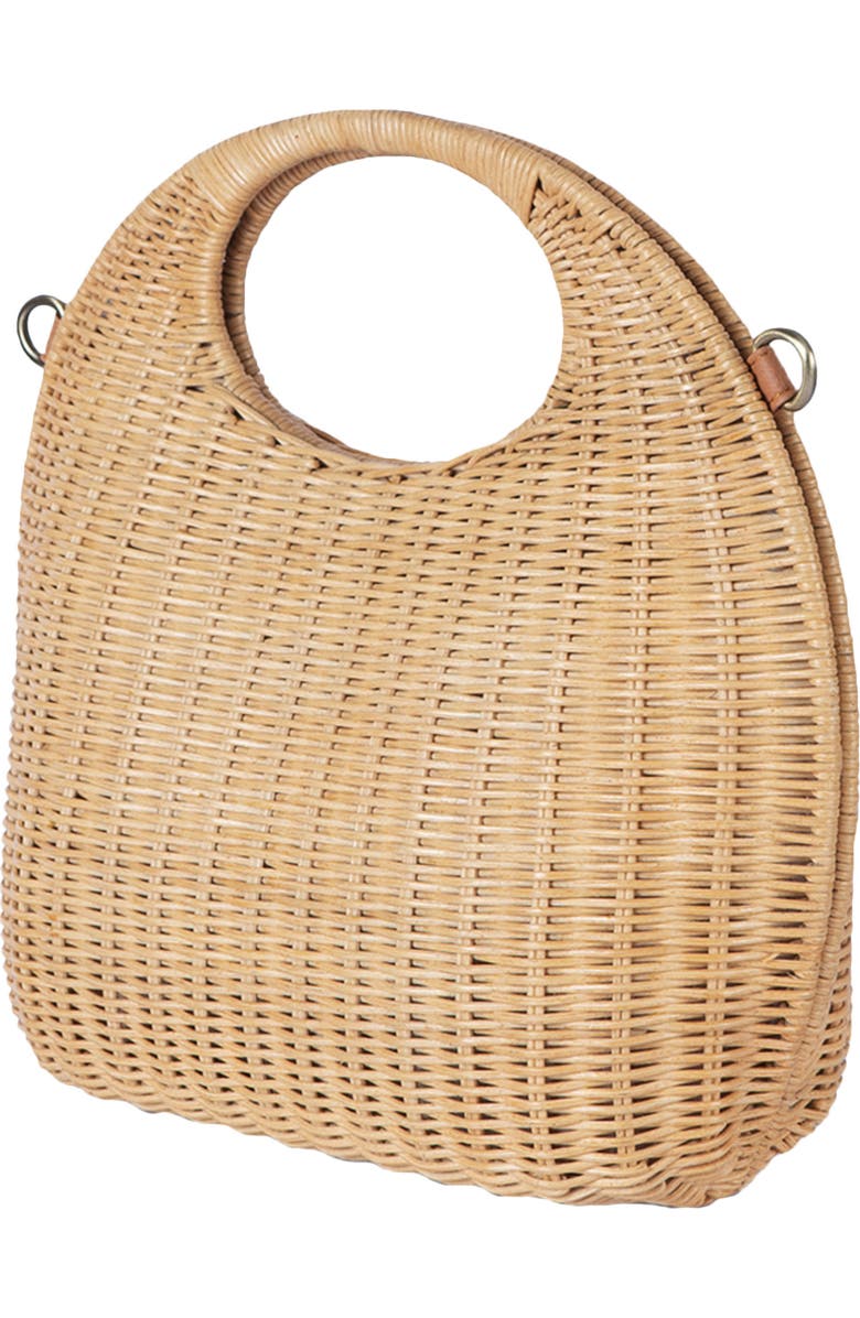 Jelavu Aida Rattan Handbag, Alternate, color,