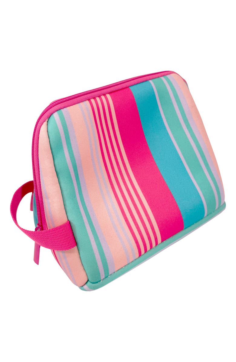 MYTAGALONGS In Style Cosmetic Bag, Alternate, color, Sienna Stripe
