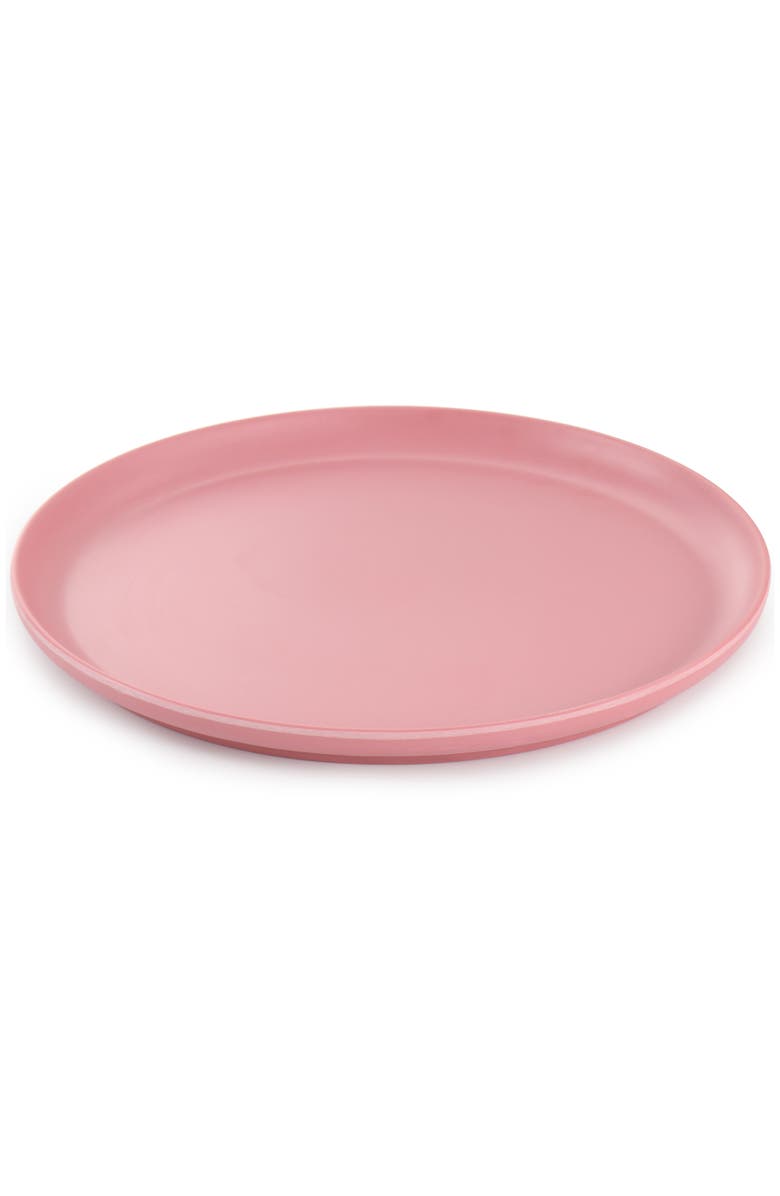 Gibson Home Canyon Crest 12 Piece Round Melamine Dinnerware Set, Alternate, color, Pink