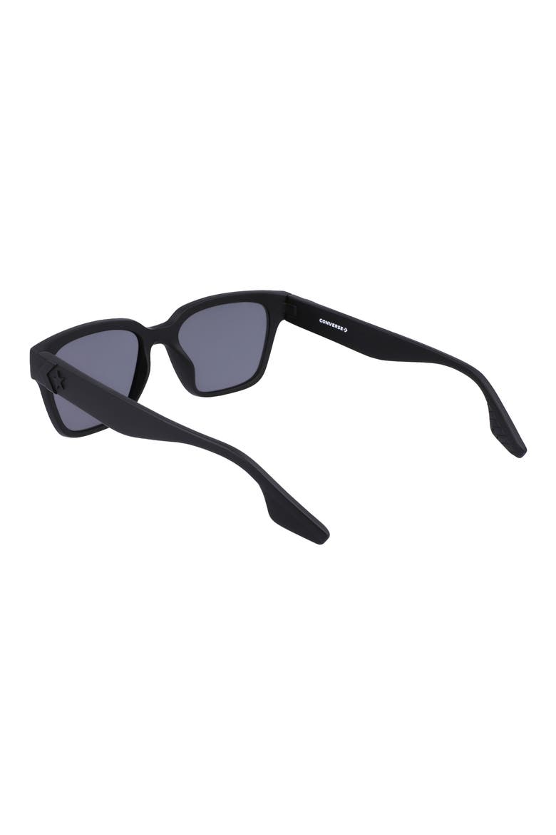 Recraft 54mm Gradient Square Sunglasses, Alternate, color, MATTE BLACK
