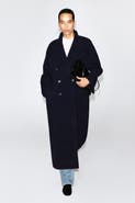 COS Tailored Double-Faced Wool Long Coat