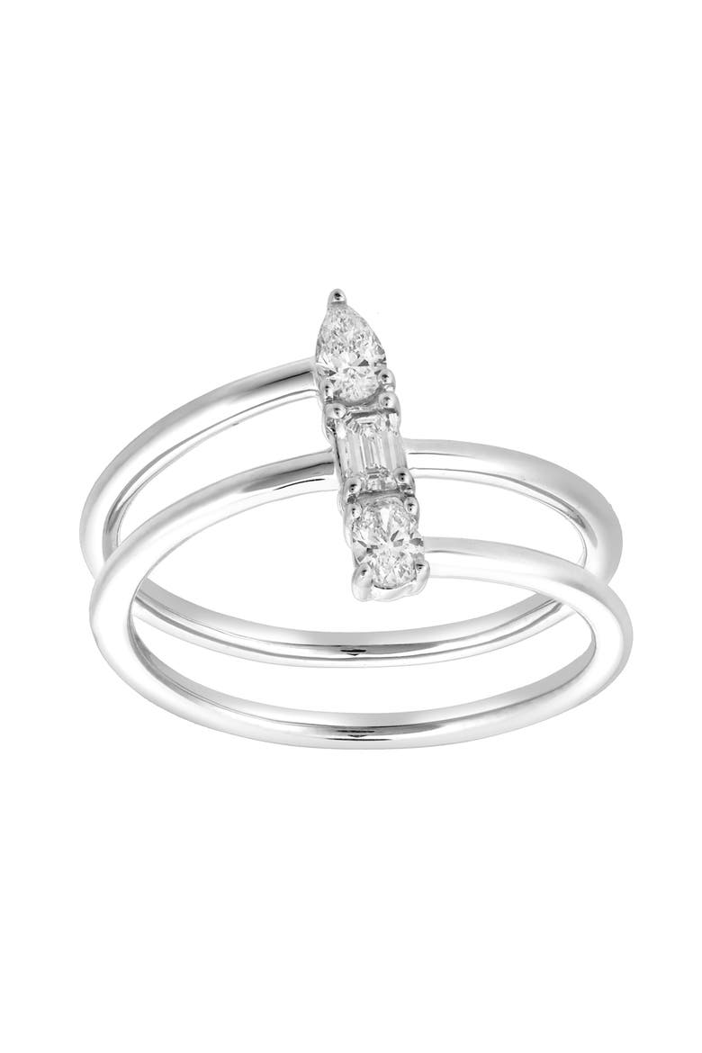 Tayla 14K Gold Lab Grown Diamond Ring - 0.25 Ct, Main, color, 14K White Gold