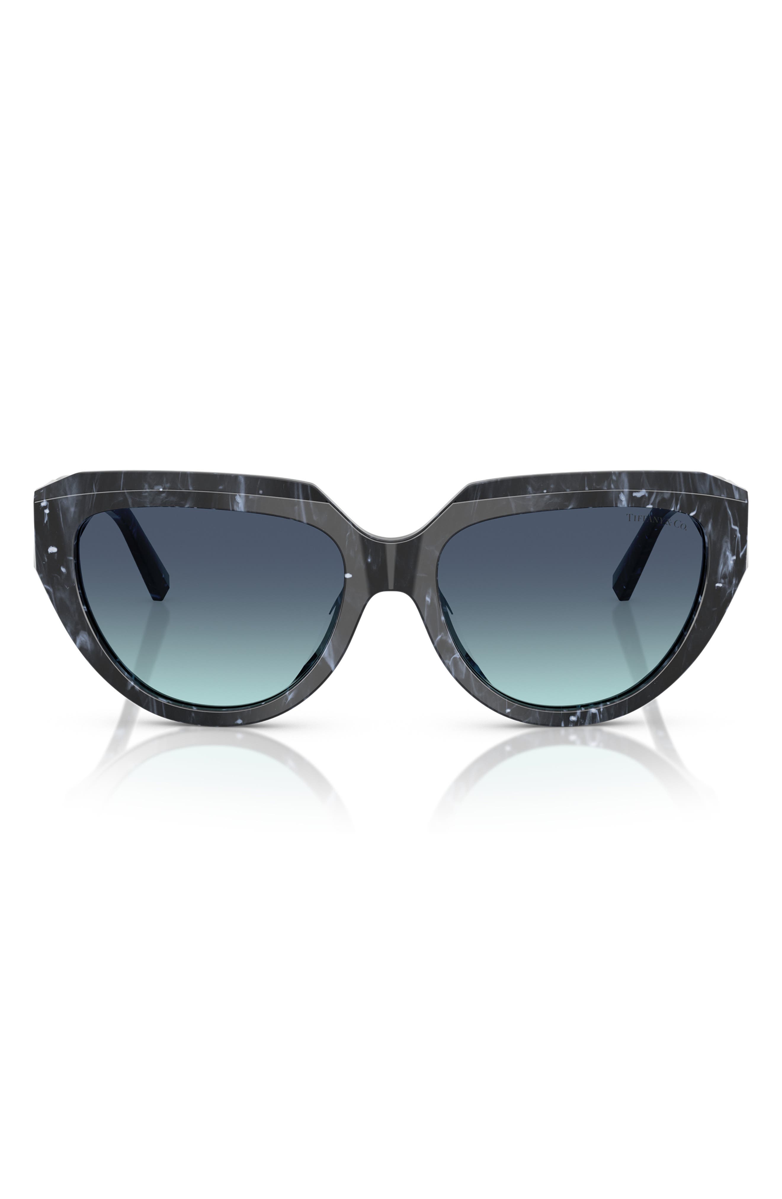 selected STRIPED BLACK / AZURE BLUE