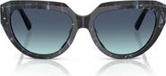 Tiffany & Co. 55mm Gradient Pillow Sunglasses
