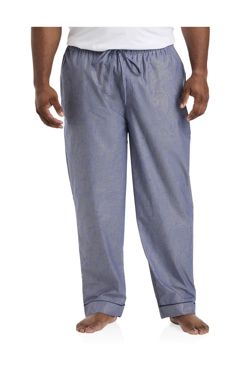 Robert Graham DXL Big & Tall Paisley Pinstripe Pajama Set, Alternate, color,